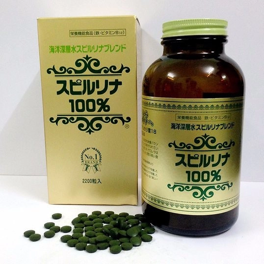 Thực phẩm chức năng tảo xoắn Nhật Bản Spirulina